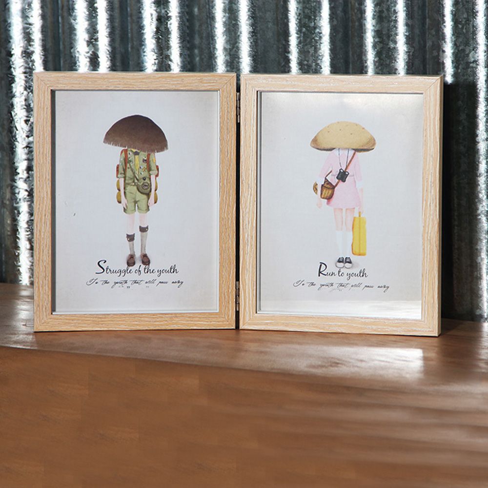 Portaretratos Doble 12x18 Tawny