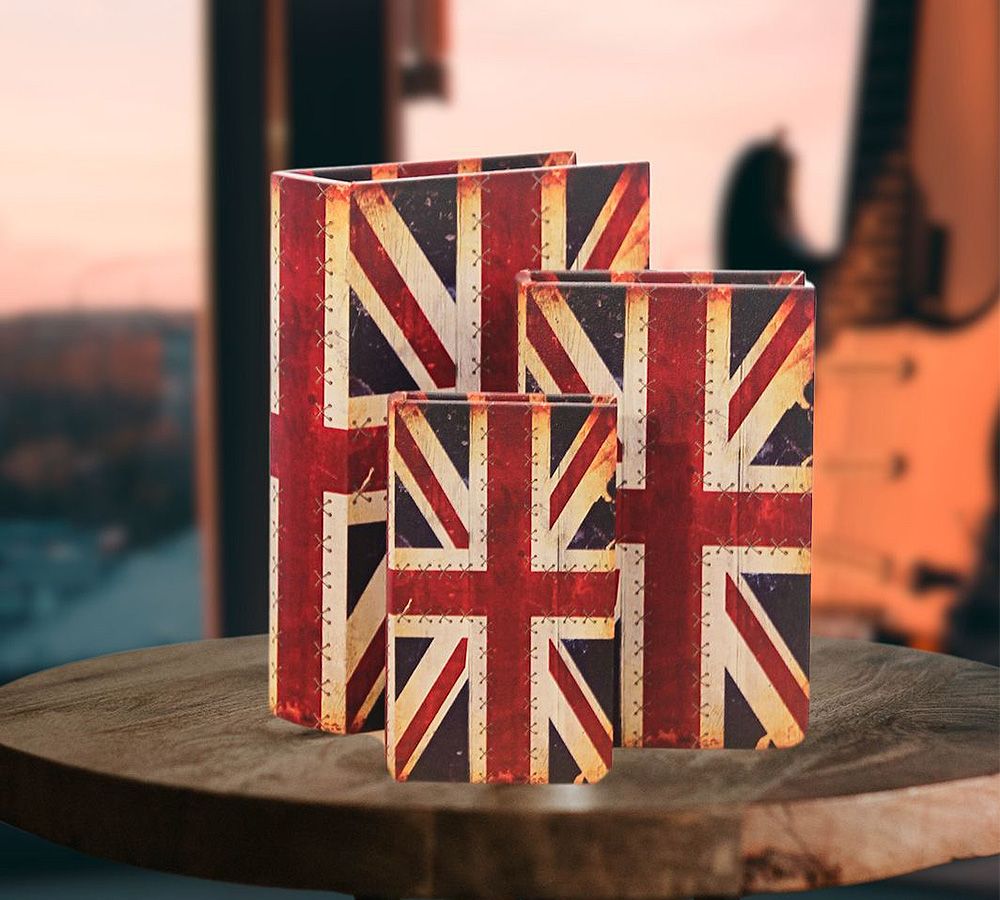 Set x 3 Cajas Libro British