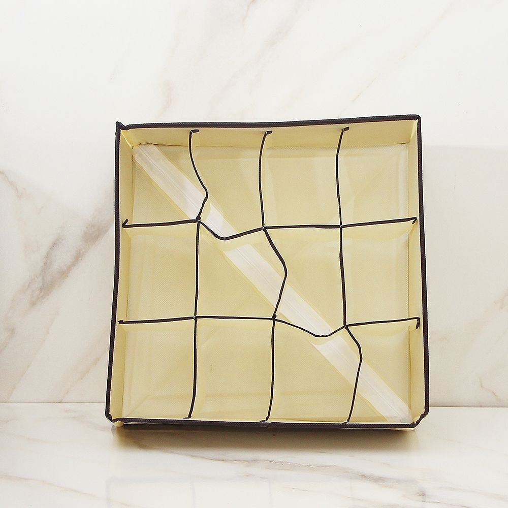 Organizador Beige 30 x 30 x 10 Cm