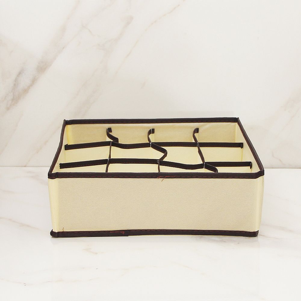 Organizador Beige 30 x 30 x 10 Cm