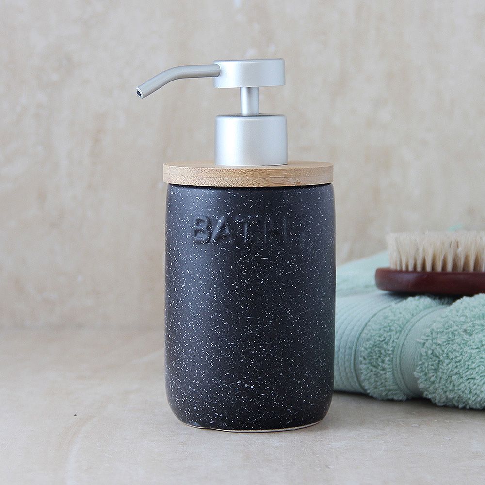 Set de Baño x 4 Piezas Cosenza Negro