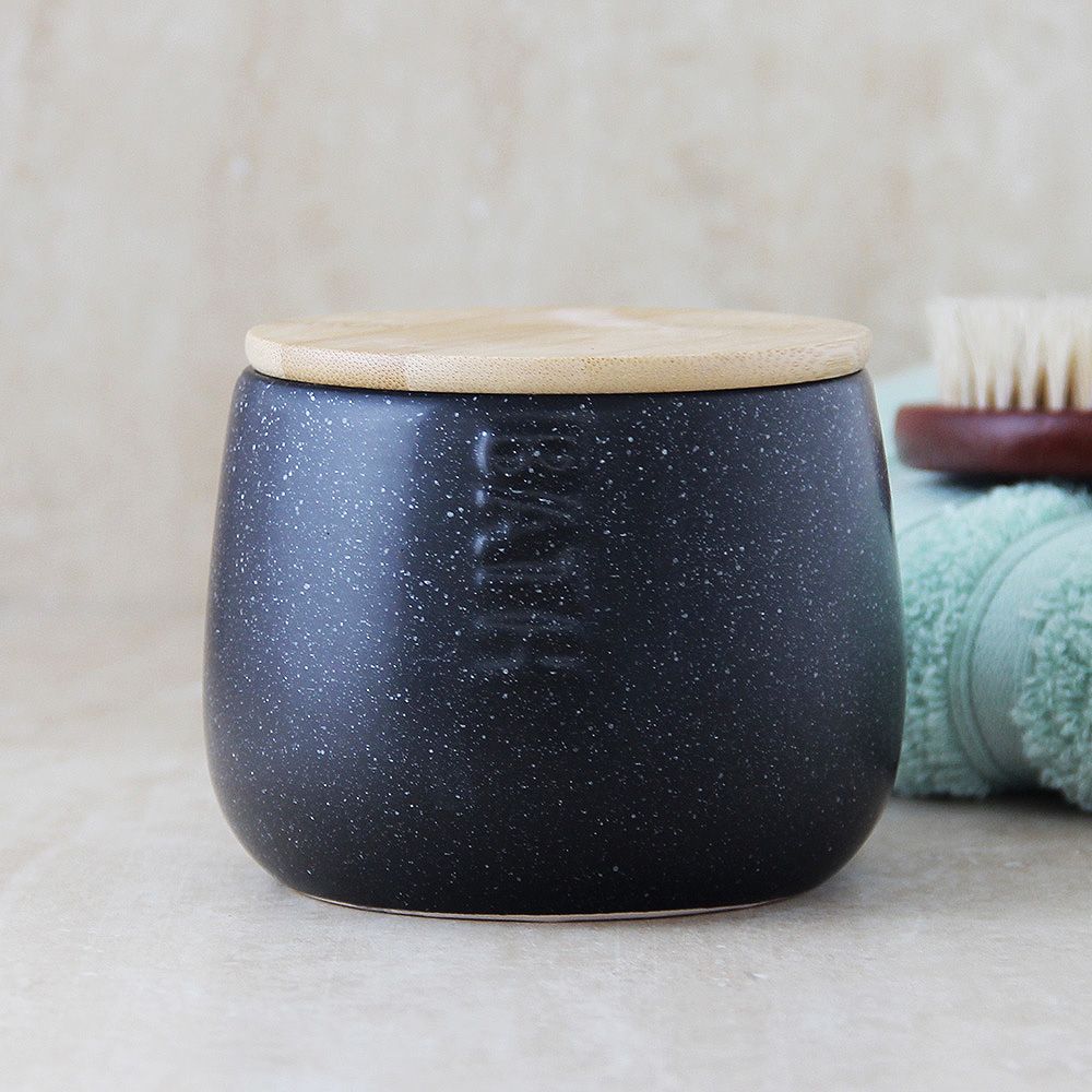 Set de Baño x 4 Piezas Cosenza Negro