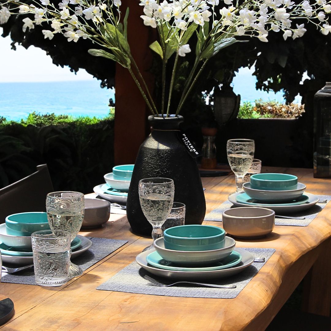 Plato Postre Daily Turquesa