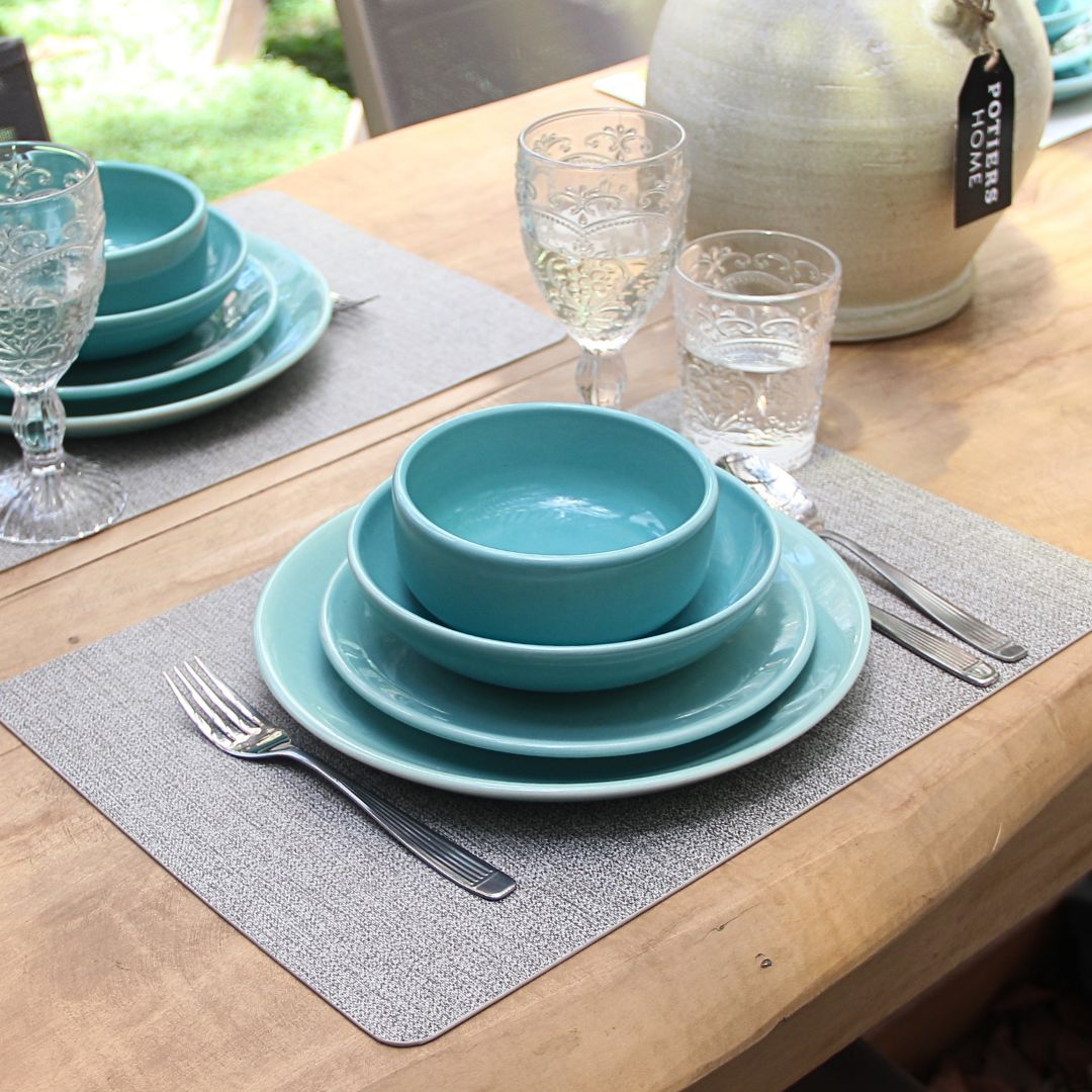 Plato Hondo Daily Turquesa