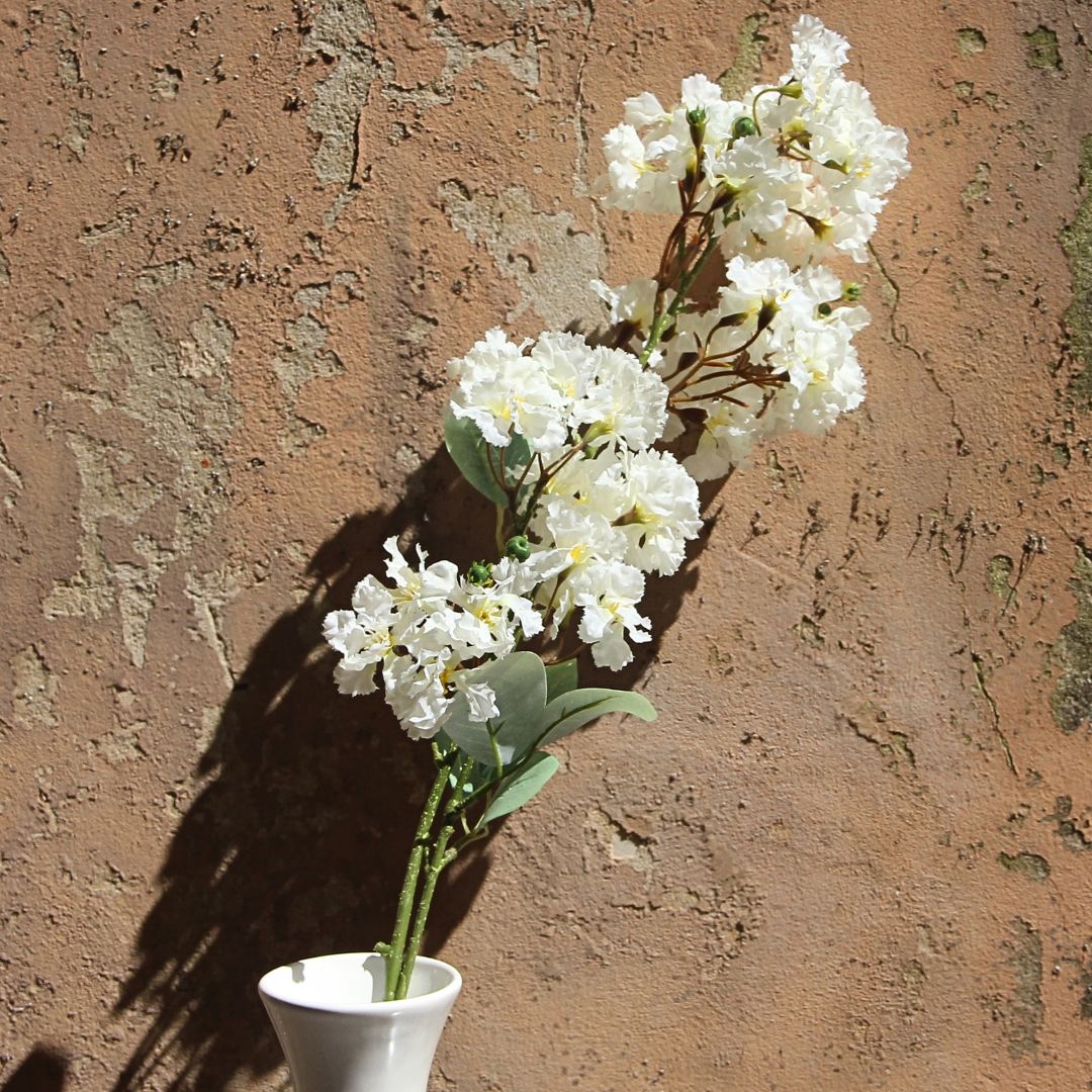 White Bloom Stem