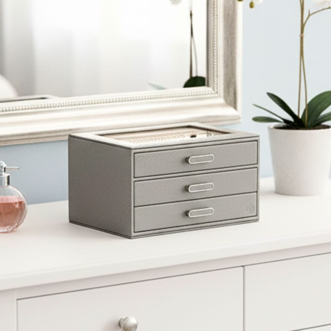 Organizador Glamour Gris