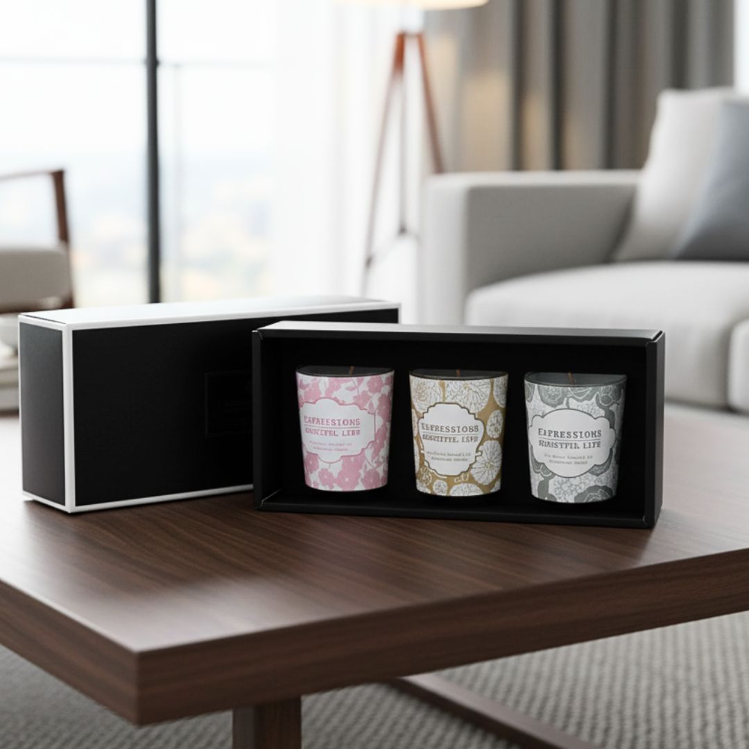 Set x 3 Velas Sweet Harmony