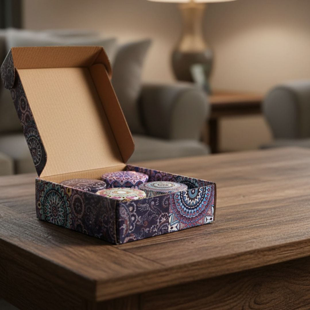 Set x 4 Velas Mandala Dreams