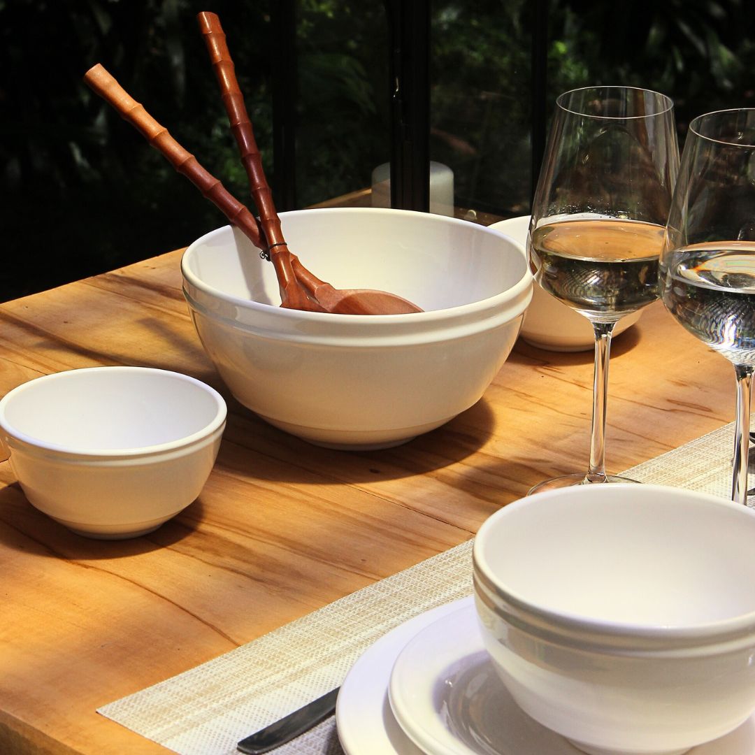 Ensaladera Lisboa Blanco