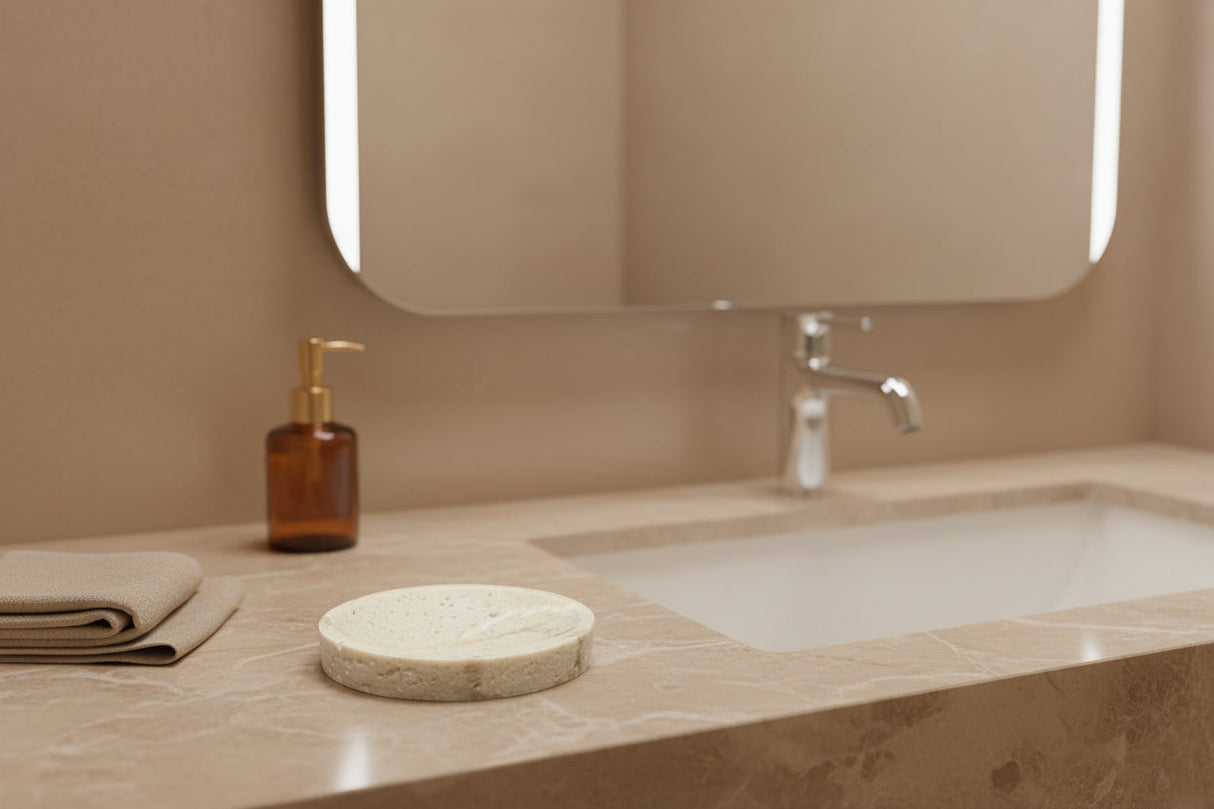 Jabonera de Baño Travertine