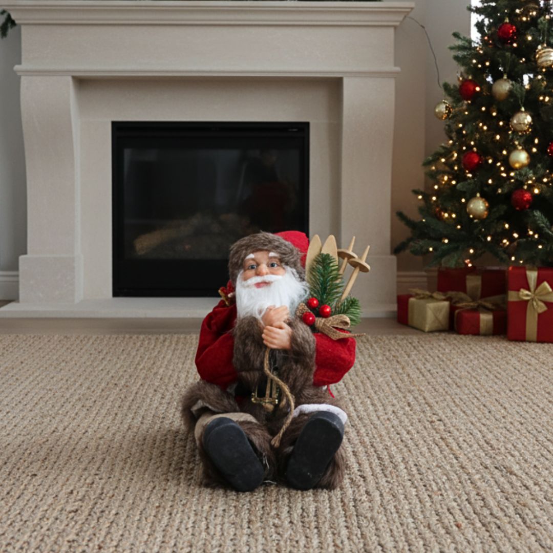Santa Sentado