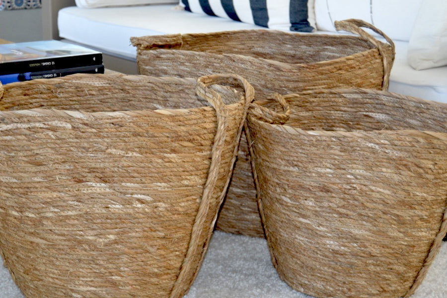 Canasto Seagrass Oval Grande
