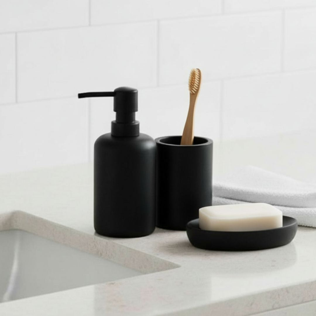 Jabonera de Baño Urban Black