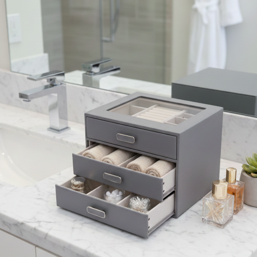 Organizador Glamour Gris