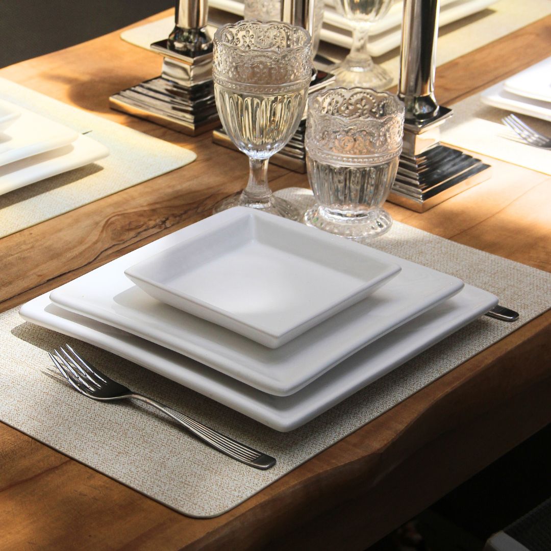 Plato Cuadrado Block