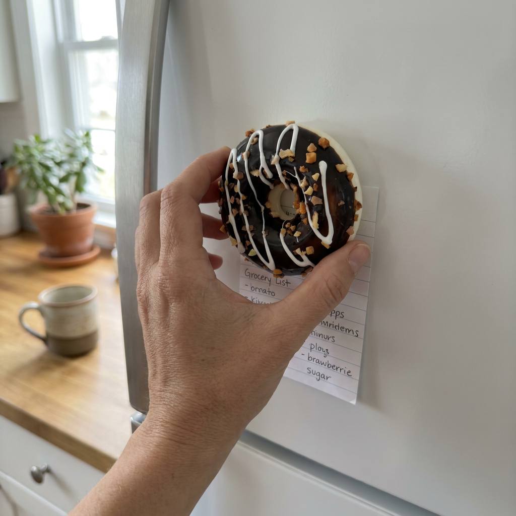 Imán Donut Dark Crunch