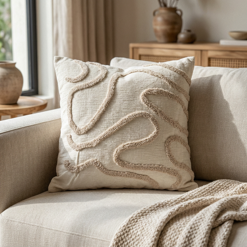 Almohadón Trace Beige