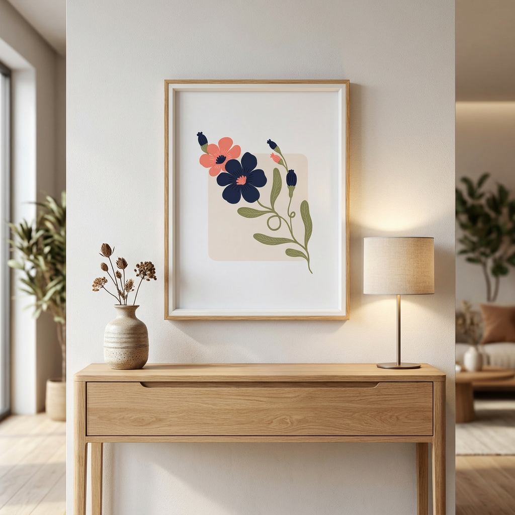 Cuadro Poppy Bloom 30×40 cm