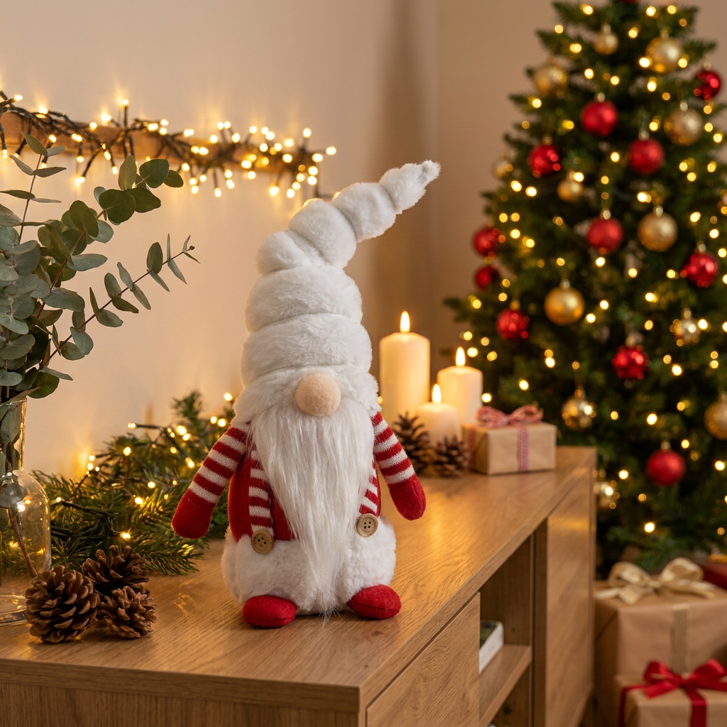 Gnomo Olaf White 35 cm