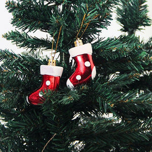 Adorno Botita Snow Red (Set x2)