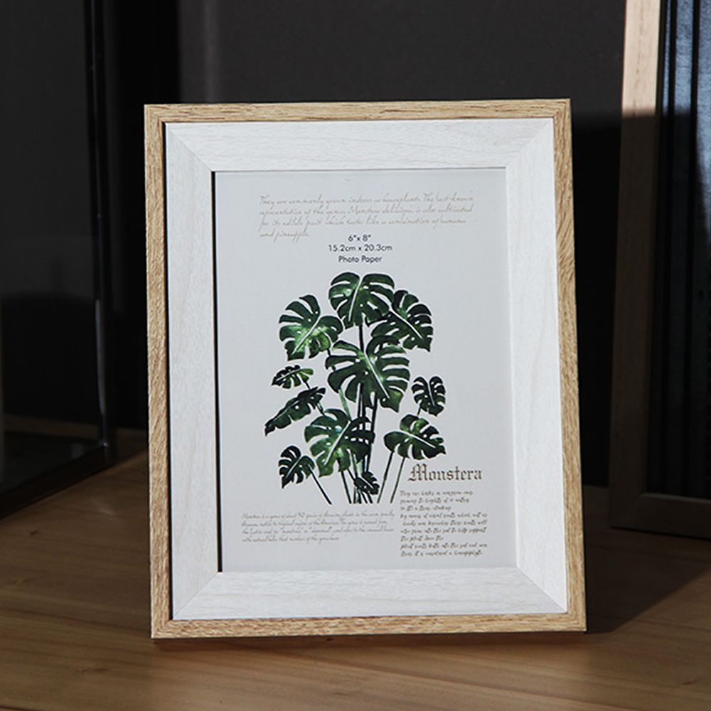 Portaretratos Monstera 13x10 cm