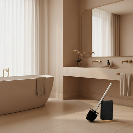 Escobilla de baño Root Negra