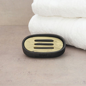 Set de Baño Mira Gray x 3 Piezas