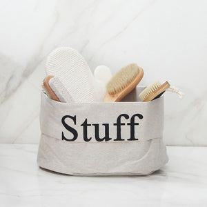 Organizador Stuff Beige 35 x 25 x 15 cm