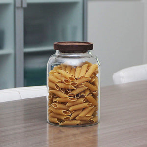 Frasco Vidrio Wood 1800 ml