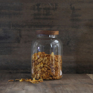 Frasco Vidrio Wood 1800 ml