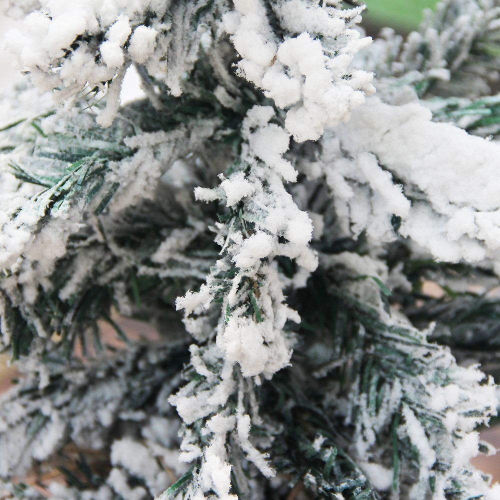 Árbol Nevado con base Arpillera 50 cm