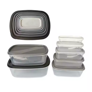 MultiTupper Set por 5 Rect. Grey
