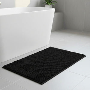 Alfombra de Baño Boucle Negra