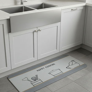 Set Alfombras de Cocina Happy Cooking