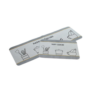 Set Alfombras de Cocina Happy Cooking