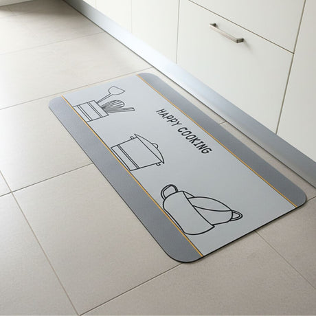 Set Alfombras de Cocina Happy Cooking