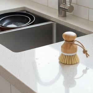 Cepillo Ecoclean Redondo Bamboo