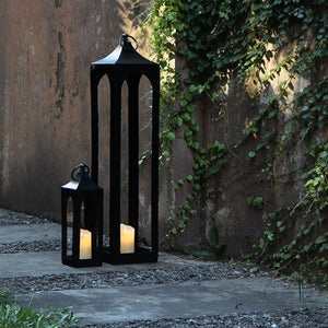 Farol Metal Chico Negro 40 cm