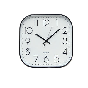 Reloj Square Black 30 cm