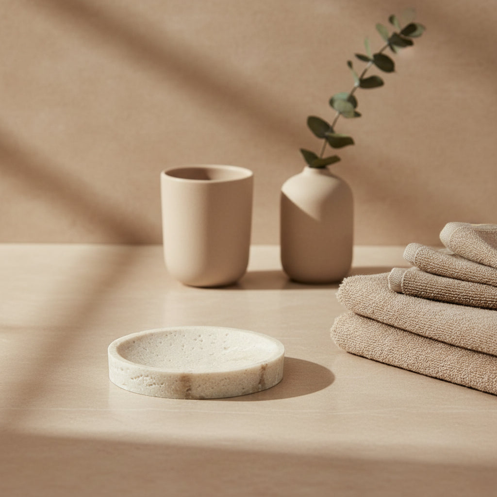 Jabonera de Baño Travertine
