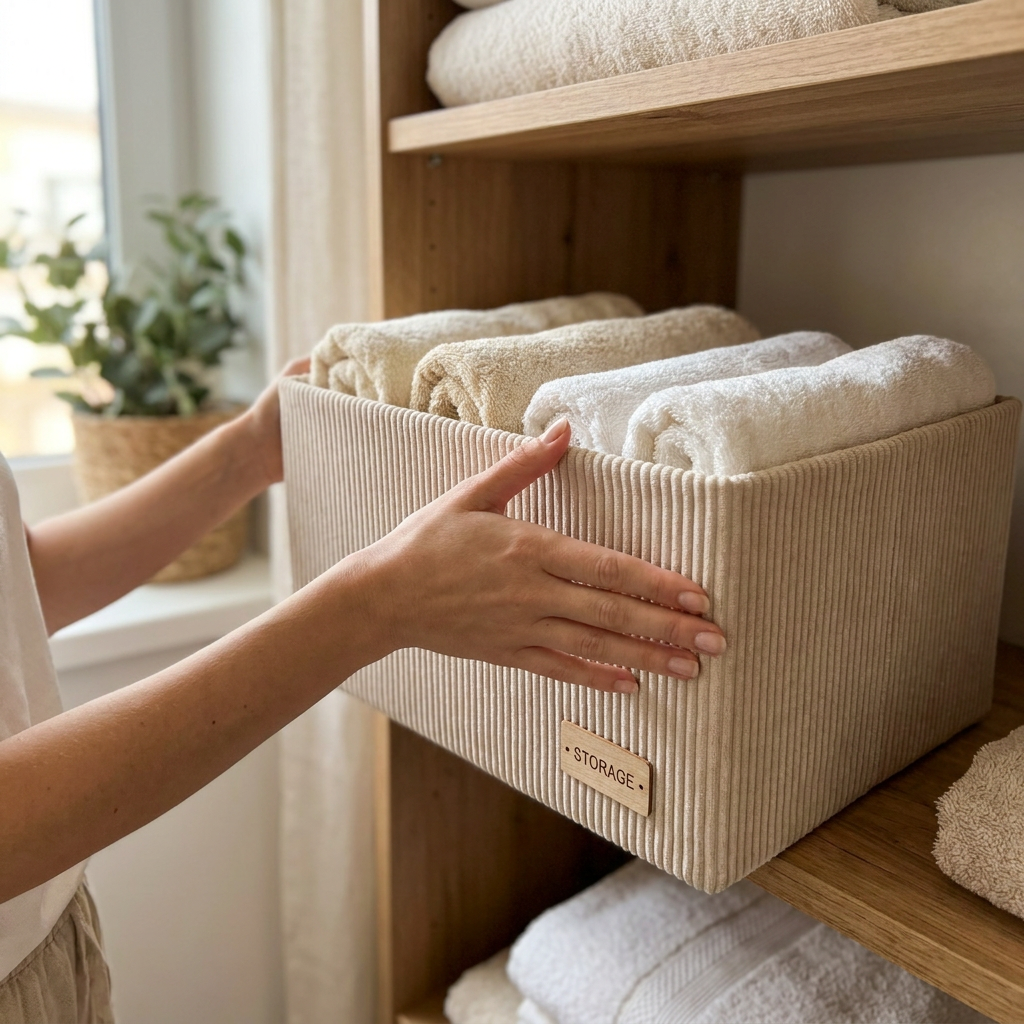 Organizador Chelsea Crema Grande