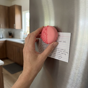 Imán Macaron Framboise