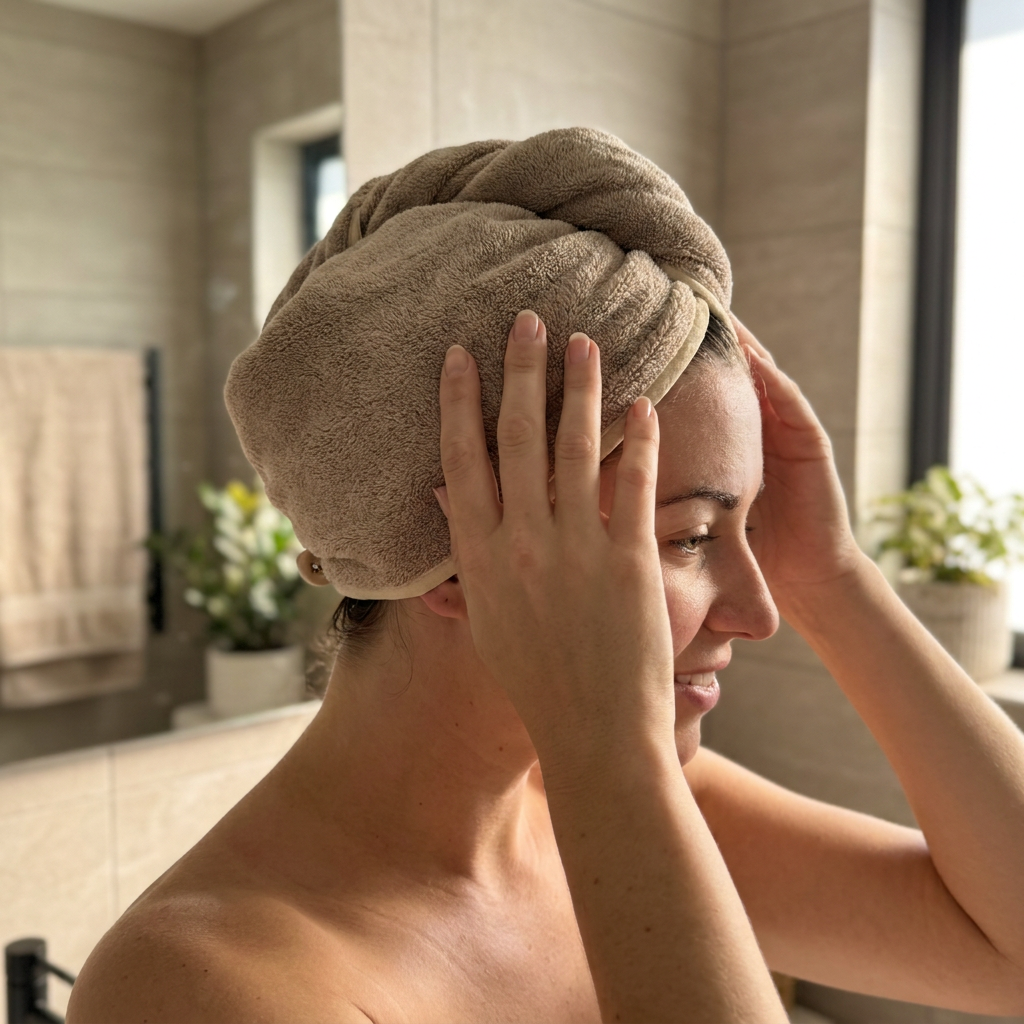 Turbante Quick Dry Beige
