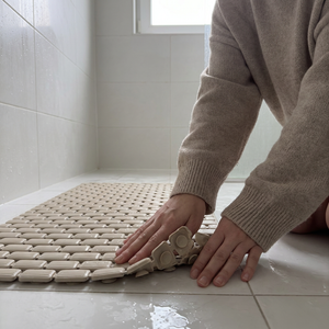 Alfombra Antideslizante Brick Beige (39×73 cm)