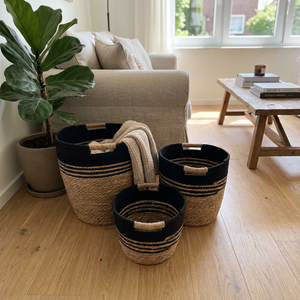 Set x3 Canastos Coast Negro