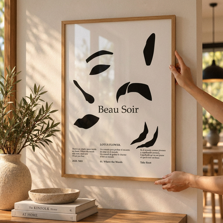 Cuadro Beau Soir 50 x 70 cm