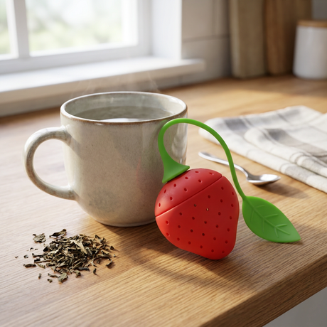Infusor de Té Silicona Strawberry