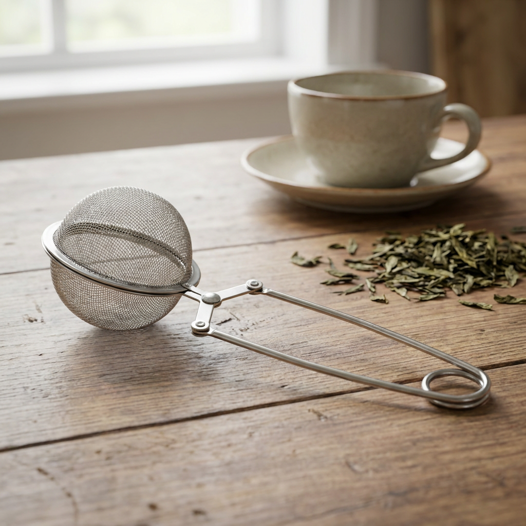 Infusor de Té Acero Pinza
