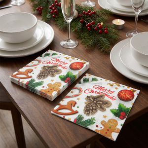 Paquete de Servilletas Christmas Joy