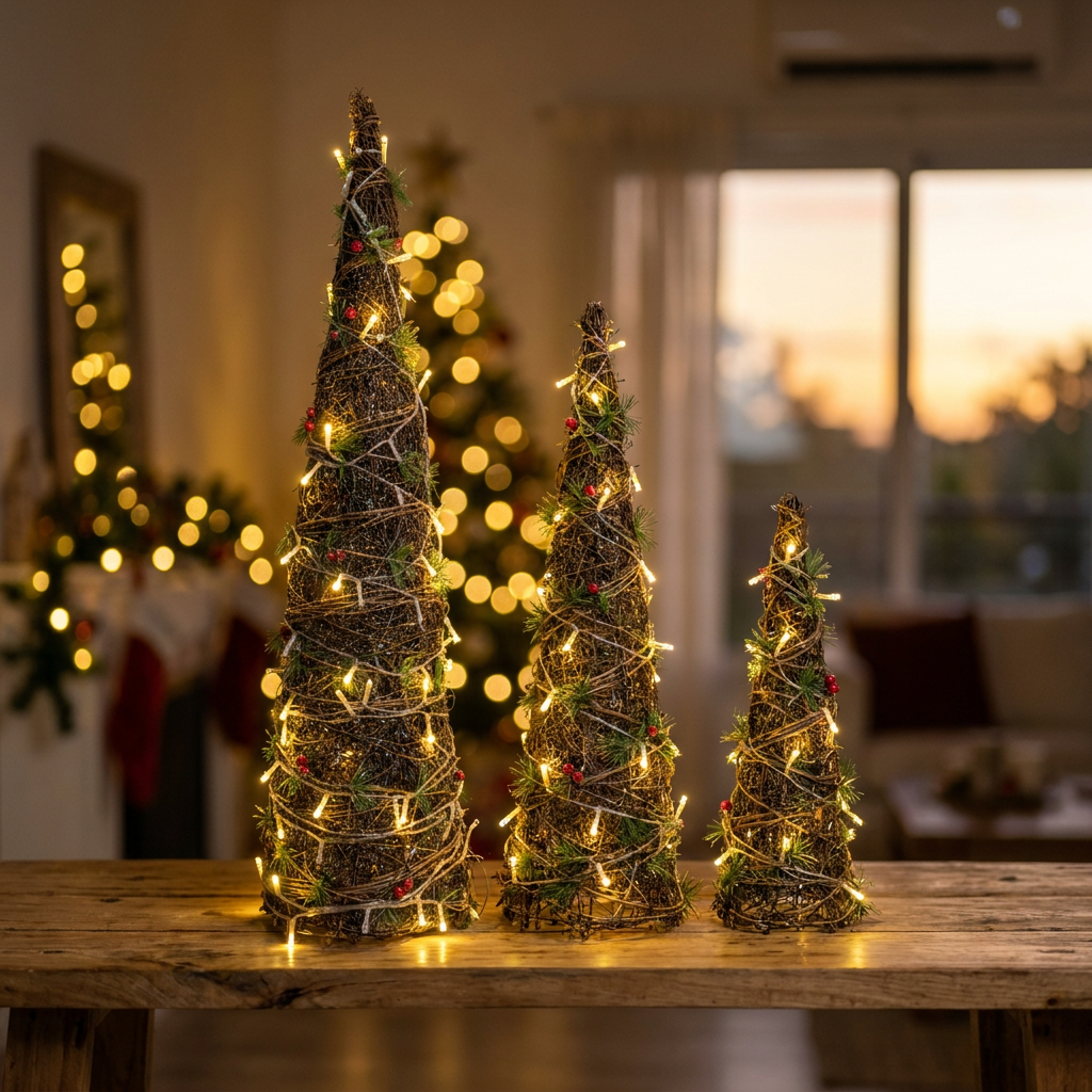 Árbol Woodland Luminoso 40 cm